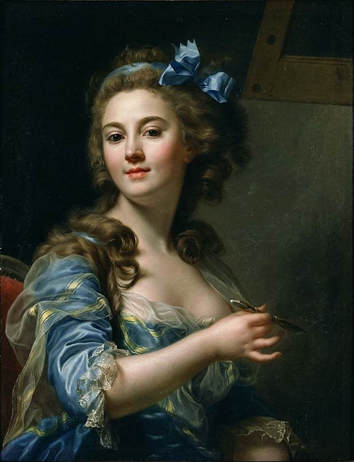 Marie-Gabrielle Capet, Self Portrait (1784)