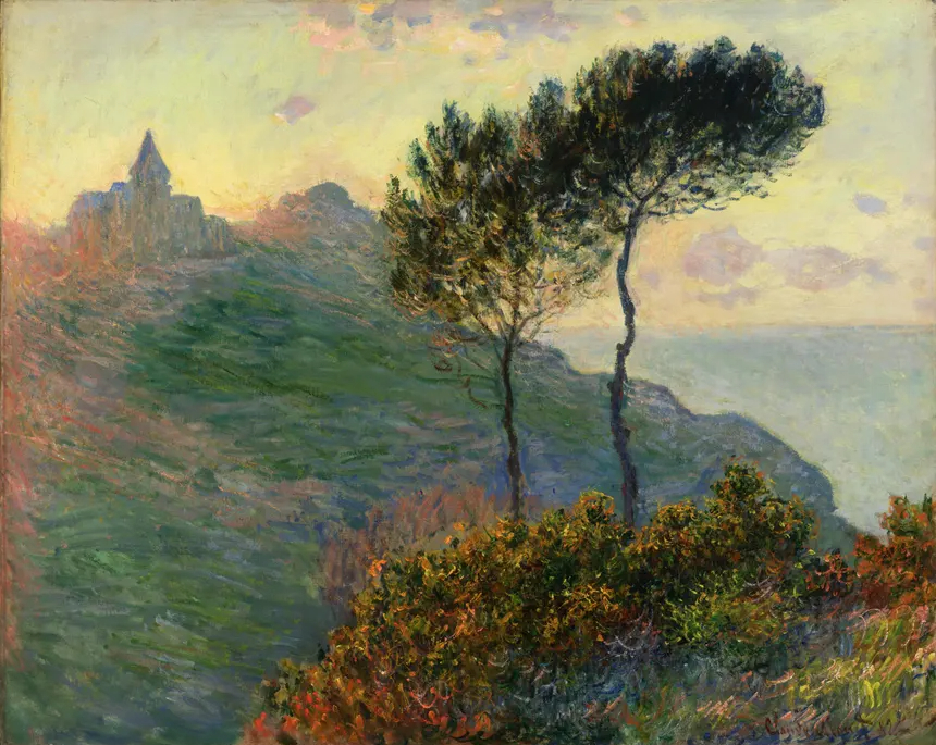 Claude Monet’s painting The Church at Varengeville